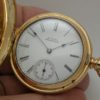 Antique Waltham Lady’s Pendant Watch High Grade Royal Model Housed in a Beautifully Engraved Hunter Case circa 1886