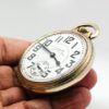 Extra Fine Waltham Pocket Watch Highest of Grades The 23 Jewel Vanguard Railroad Model Housed in this Beautiful Yellow GF Case circa 1948
