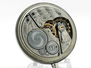 Antique Elgin Pocket Watch The Gentleman’s Dress Pocket Watch of the Day Housed in this Beautiful Silverode Case circa 1919