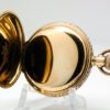 Lady’s Antique Elgin Pocket or Pendant Watch Size 6 Housed in a Beautifully Engraved Yellow Gold Fill Hunter Case circa 1905
