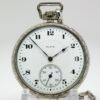 Antique Elgin Pocket Watch The Gentleman’s Dress Pocket Watch of the Day Housed in White GF J Boss Case with Pocket Watch Chain circa 1921