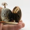 Extra Fine Art Deco Motif Hamilton Pocket Watch The Gentlemen’s Dress Pocket Watch Housed in a Rare Hamilton Yellow Gold Fill Case circa 1921