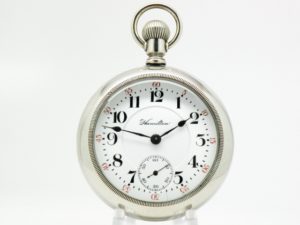 Pristine Antique Hamilton Pocket Watch Railroad Grade 940 Housed in this Handsome Keystone Watch Case Co. Case circa 1907