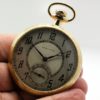 Classic Art Deco Hamilton Pocket Watch Gentlemen’s Dress Model 974 Housed in a Beautiful Yellow Gold Fill Case circa 1927