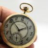 Classic Art Deco Hamilton Pocket Watch Gentlemen’s Dress Model 974 Housed in a Beautiful Yellow Gold Fill Case circa 1927