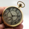 Classic Art Deco Hamilton Pocket Watch Gentlemen’s Dress Model 974 Housed in a Beautiful Yellow Gold Fill Case circa 1927