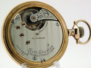 Antique Seth Thomas Pocket Watch The Gentlemen’s Dress Pocket Watch of the Day Housed in a 10K Gold Filled Case circa 1909