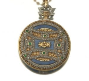 Stunning Antique Spaulding & Co. Chicago Illinois Pendant Watch Master Craftsmanship from the Finest of Jewelry Houses circa 1890’s