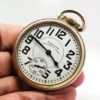Extra Fine Waltham Pocket Watch Highest of Grades The 23 Jewel Vanguard Railroad Model Housed in this Beautiful Yellow GF Case circa 1948