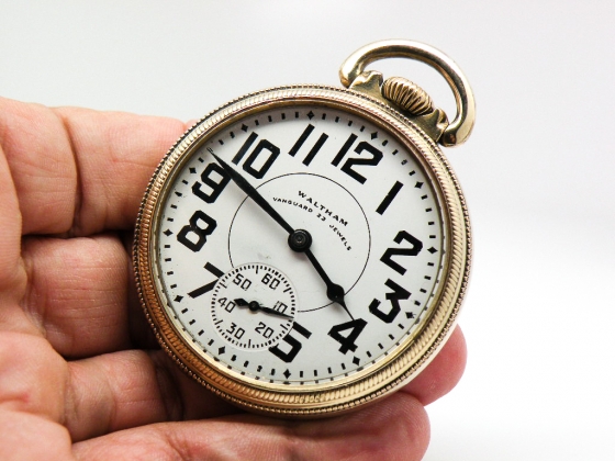 Extra Fine Waltham Pocket Watch Highest of Grades The 23 Jewel Vanguard ...