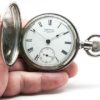Pristine Waltham Pocket Watch The Gentlemen's Dress Pocket Watch of the Day Housed in this Beautiful Coin Silver Hunter Case circa 1889