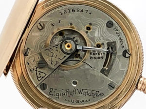 Elgin Pocket Watch the Gentlemen’s Dress Pocket Watch in this Classic Hunter Case circa 1906