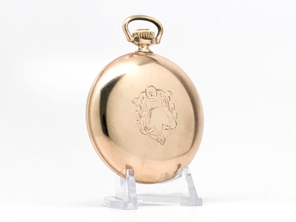 Antique Hampden Pocket Watch Railroad Grade New Railway circa 1910
