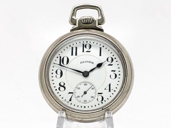 Antique Illinois Pocket Watch Gentleman’s Dress Pocket Watch of the Day