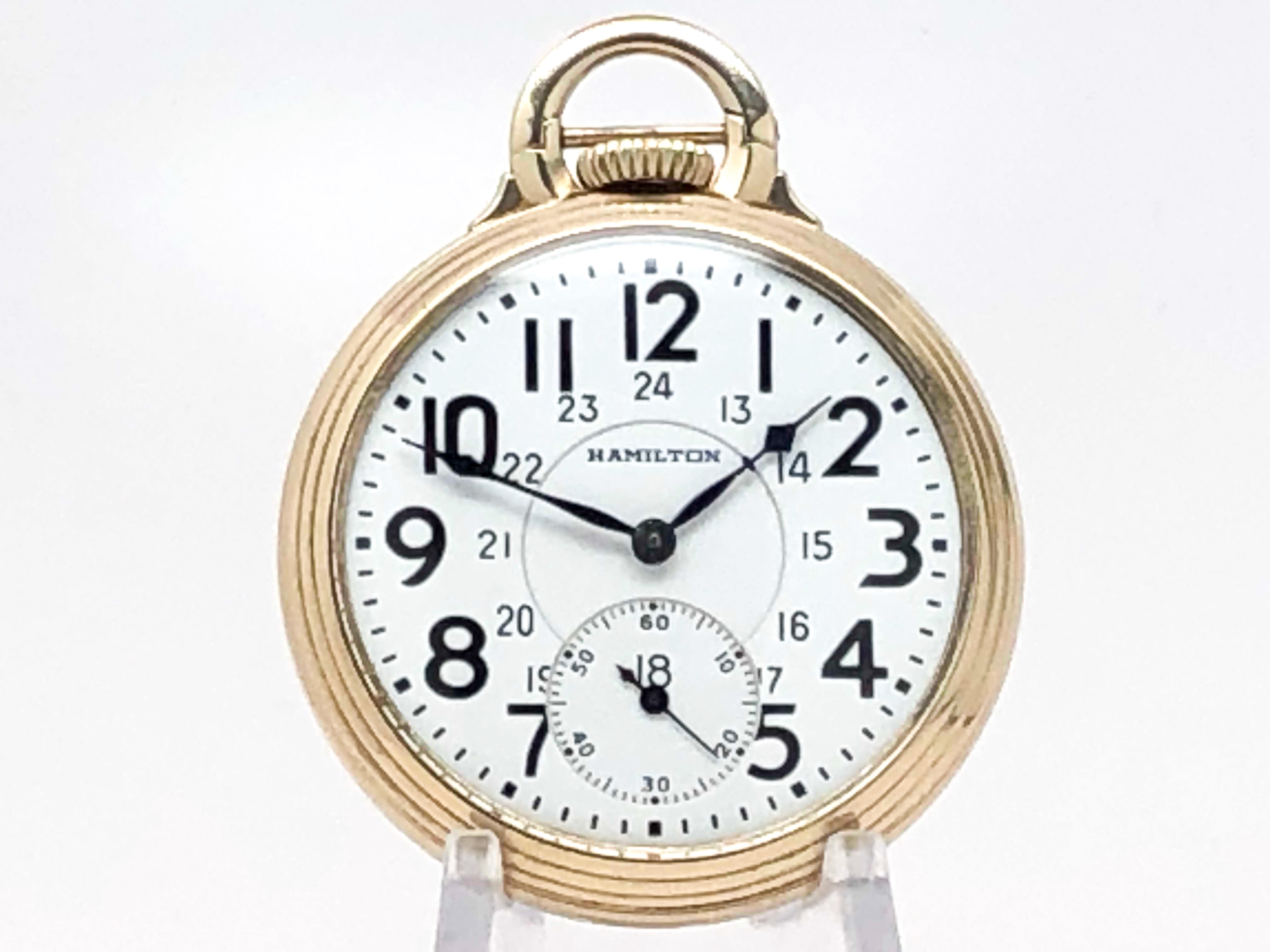 Hamilton 992 railroad grade pocket watch plandetransformacion.unirioja.es