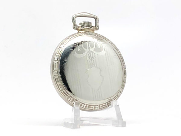 Hamilton Pocket Watch Railroad Grade 992 Housed in this Stunning White GF Case circa 1904