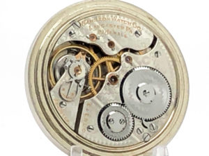 Hamilton Pocket Watch Railroad Grade 992 Housed in this Stunning White GF Case circa 1904