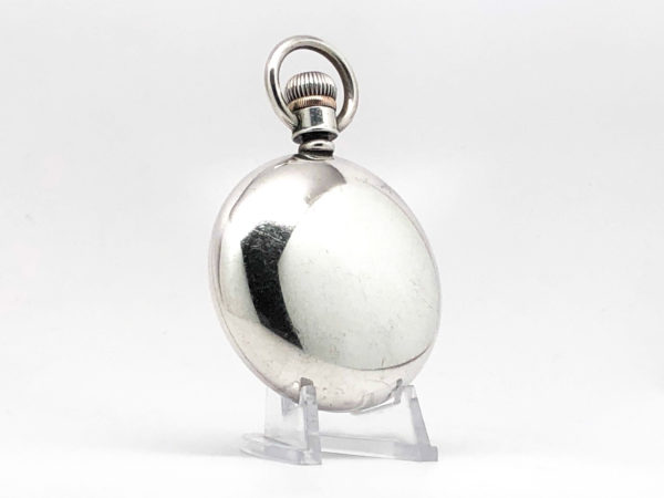 Illinois Pocket Watch Railroad Grade Bunn Special in Sterling Silver Case