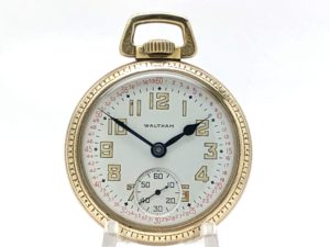 Waltham Military Style Pocket Watch 21 Jewel Grade Riverside