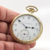 Antique Hamilton Pocket Watch Housed in this Stunning Green Gold Fill Case circa 1905