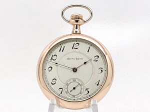 Antique South Bend Gentleman’s Pocket Watch of the Day circa 1909