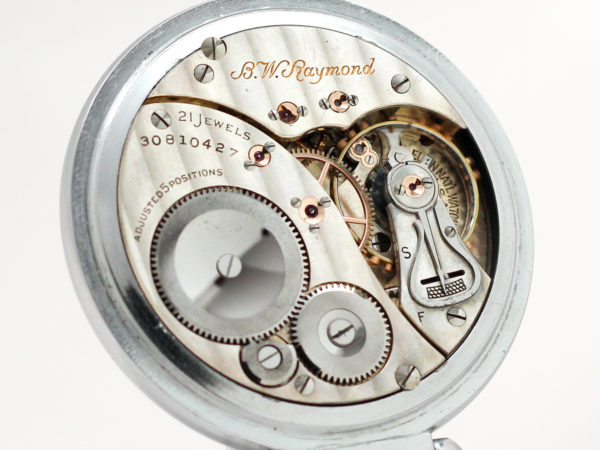 Elgin Pocket Watch Railroad Grade B.W. Raymond
