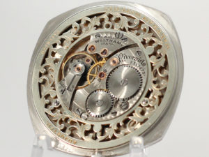 Waltham Watch Co. – Platinum Gentleman’s Dress Pocket Watch of the Day