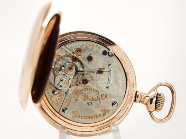 Hamilton Pocket Watch - Rare Railroad Grade 941 Hunting Case Configuration