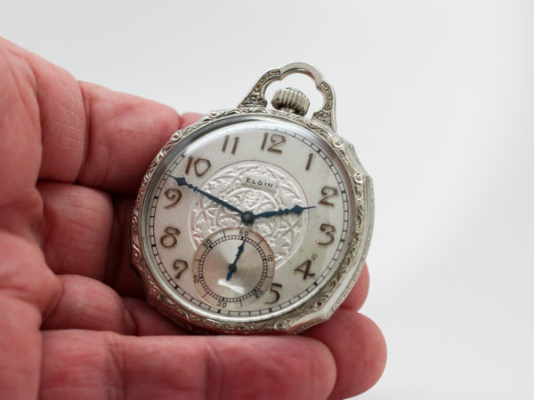 Art Deco Elgin Gentleman's Dress Pocket Watch of the Day