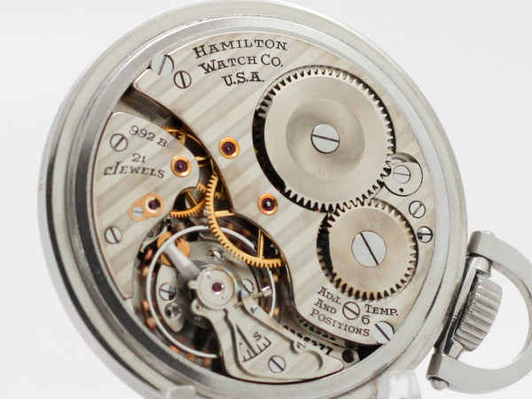 Hamilton Railway Special Pocket Watch Railroad Grade 992B