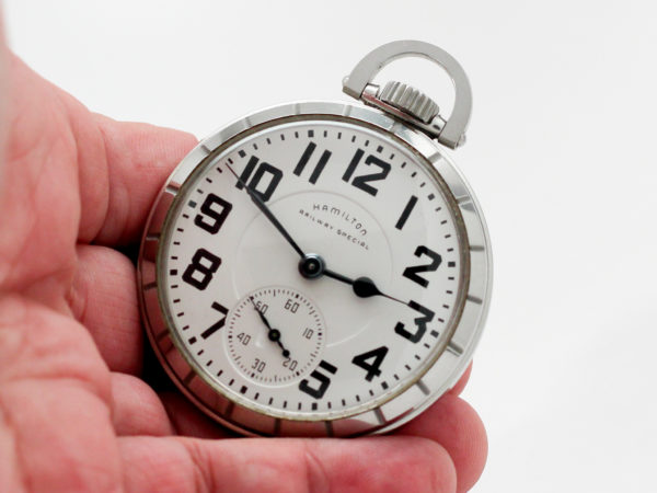 Hamilton Railway Special Pocket Watch Railroad Grade 992B
