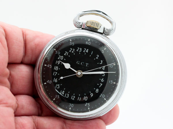 Hamilton Pocket Watch  - Military Issued G.C.T. Grade 4992B
