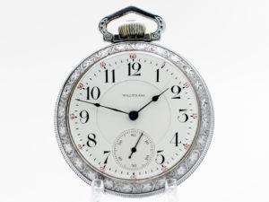 Turn of the Century Waltham Pocket Watch – Popular Railroad Grade Crescent St.