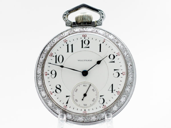 Turn of the Century Waltham Pocket Watch - Popular Railroad Grade Crescent St.