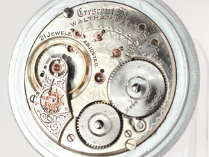 Turn of the Century Waltham Pocket Watch – Popular Railroad Grade Crescent St.