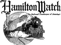 Hamilton Pocket Watch Advertisement