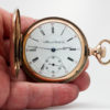Turn of the Century Illinois Pocket Watch Housed in this Stunning Hunting Case