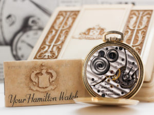 Hamilton Grade 917 – Original Box and Papers with Matching Serial Number