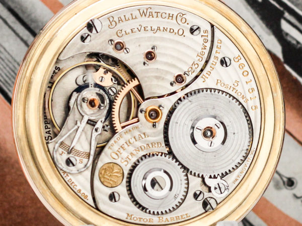 Rare 23 Jewel Ball Hamilton Grade 999N - The "Official Railroad Standard" Pocket Watch