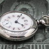 Elgin Gentlemen's Dress Pocket Watch - Cased in Sterling Silver and Faced with this Stunning Dress Dial