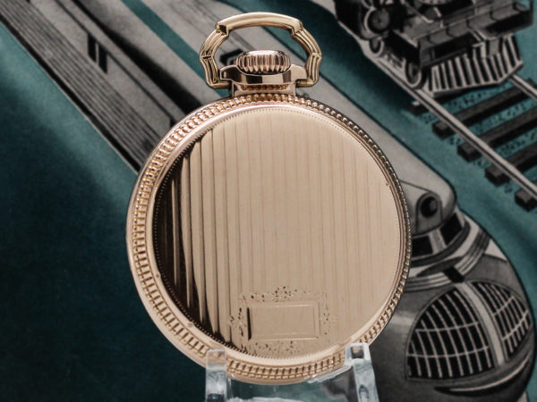 Rare Illinois Railroad Bunn Special Type III Housed in this Stunning Rose Gold Fill Case