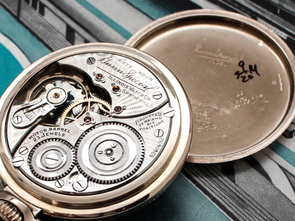 Rare Illinois Railroad Bunn Special Type III Housed in this Stunning Rose Gold Fill Case
