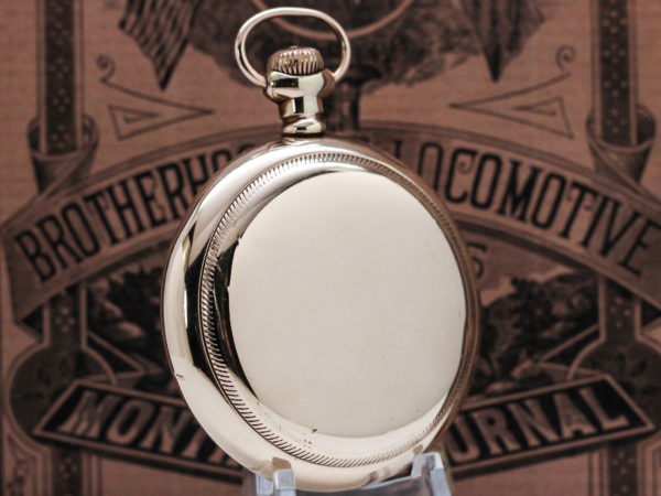 Rare Waltham Canadian Pacific Railway with Logo on Movement and Custom Case