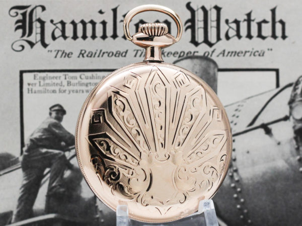 Hamilton Pocket Watch Grade 950 Their Top of the Offering Introduced in 1910