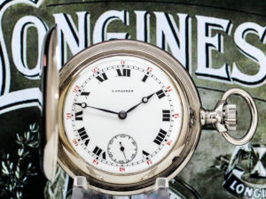 Rare Turn of the Century Longines Housed in this Beautiful Sterling Silver Case