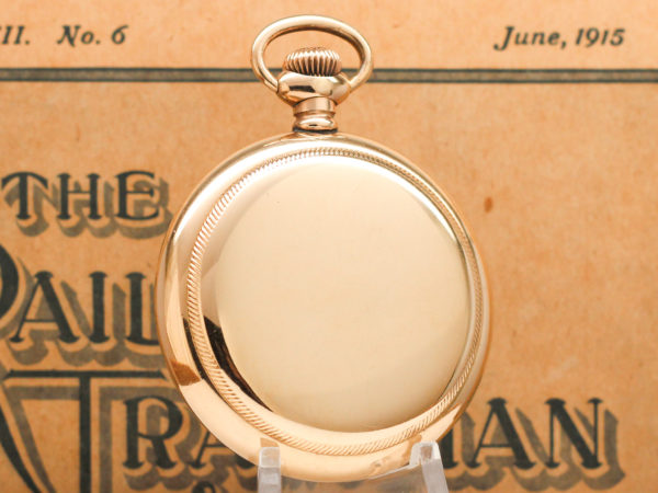 Rare Waltham Canadian Pacific Railway with Logo on Movement and Custom Case