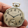 South Bend Grade 429 Gentleman's Pocket Watch Housed in Stunning 14K White Gold Fill Case