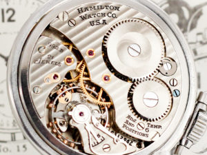 Hamilton Railway Special 992B with Heavy Gothic Dial and Housed in this Stainless Steel Case