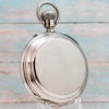 Swiss Cross and Beguelin Housed in Clear Back Nickel Silver Hunter Display Case