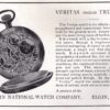 Elgin Pocket Watch Advertisement